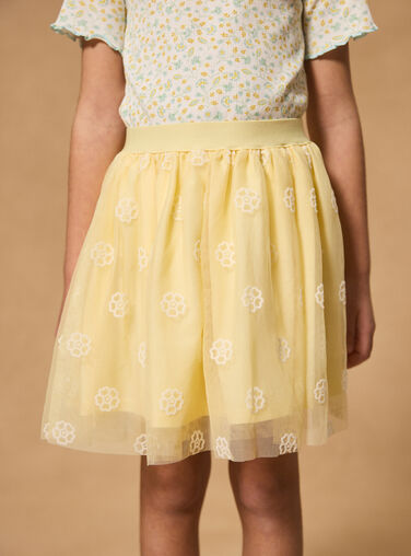 Yellow SKIRT MIXTUTETTE 1 / 25E2PF52JUPB102