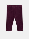 Purple LEGGINGS (bottom) LAJOSY / 24H1BFM1LG711