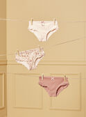 Light beige BRIEFS / PANTY RIB LUICETTE / 24H5PF52SLR806