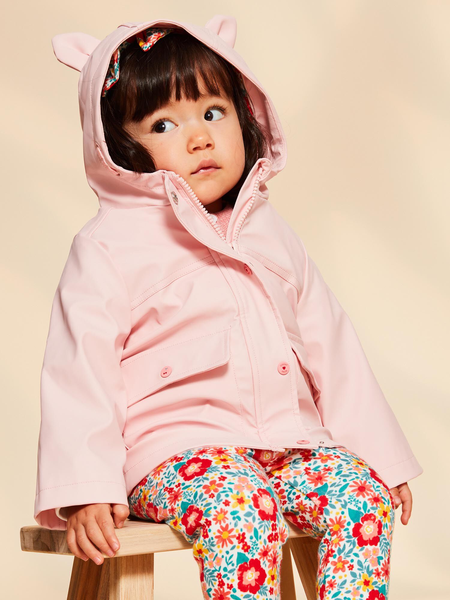 Baby girl raincoat store