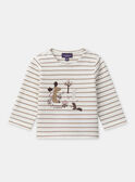 Ivory TEE SHIRT LS NAMAXIME / 25H1BGT1TML005