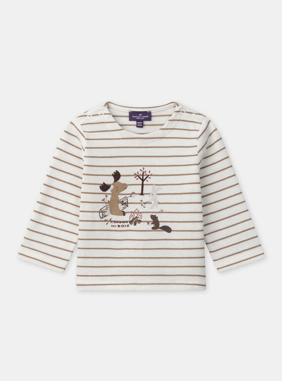 Ivory TEE SHIRT LS NAMAXIME / 25H1BGT1TML005