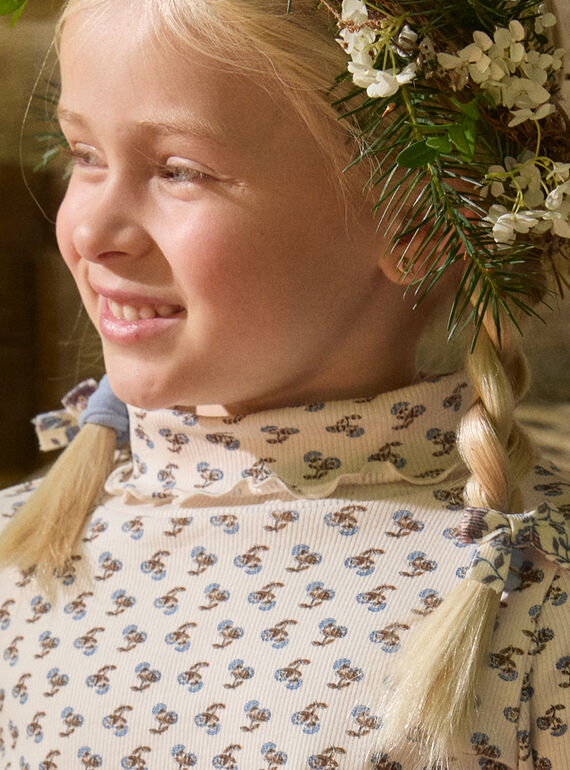 Off white TURTLE NECK LARUPETTE / 24H2PFS1SPLA002