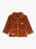 Brown corduroy overshirt GANOUR / 23H1BGI1SCH815