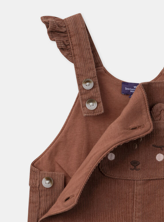 Brown DUNGAREES NALISE / 25H1BFT1SALI821