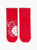 Blue striped socks on white background FOCHOETTE / 23E4PFC1SOQ410