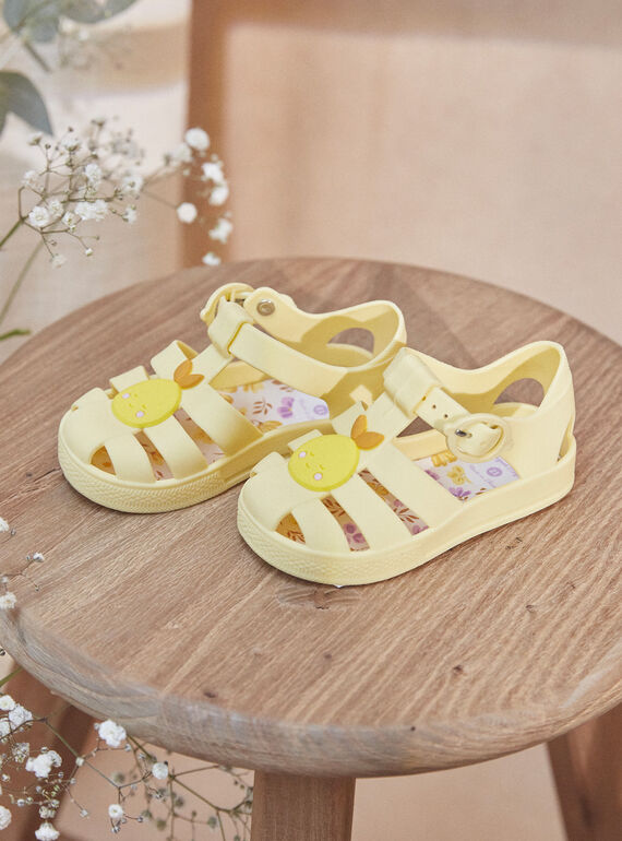 Lemon open sandals KITORRIE / 24N10BF51D34010