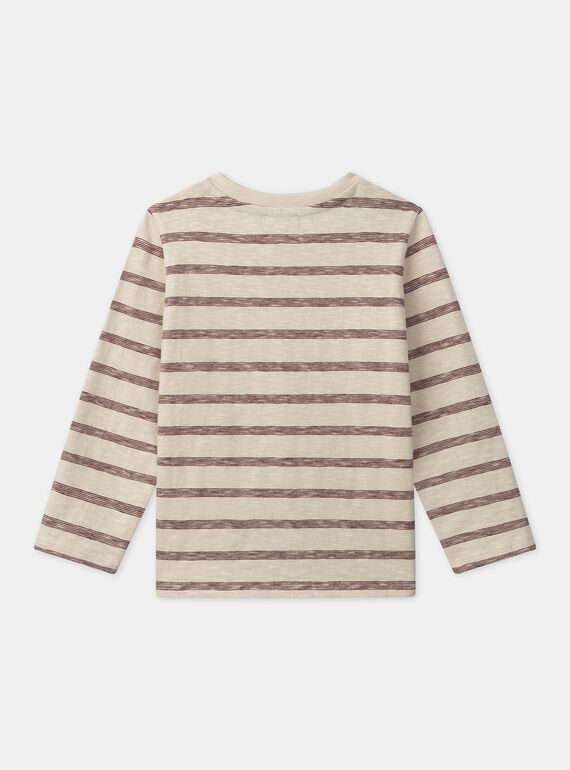 Vanilla TEE SHIRT LS MACRAGE / 25E3PG72TML114