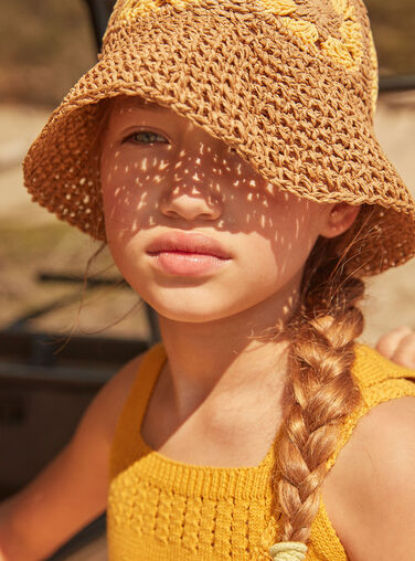 Natural straw hat Natural straw hat FLICAPETTE / 23E4PFP1CHA009