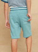 Turquoise fleece bermuda shorts KRIMONAGE 2 / 24E3PGQ1BER202