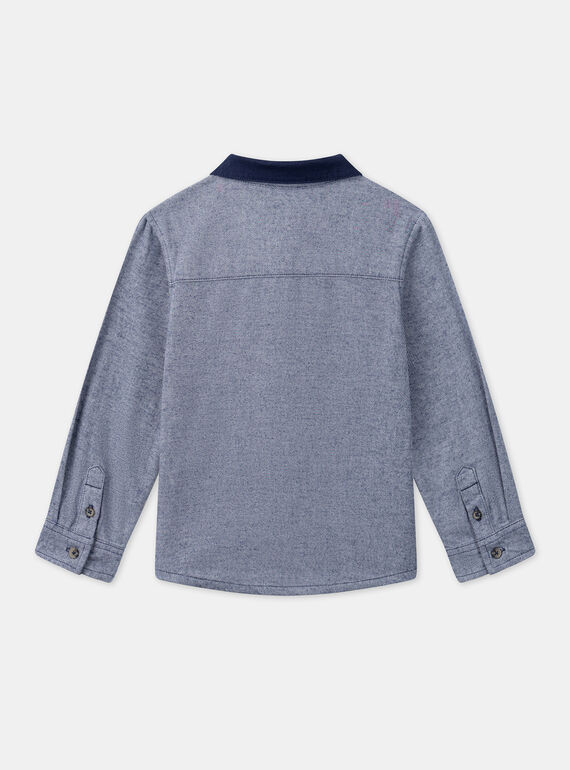 Heathered blue SHIRT LYCHEMAGE / 24H3PGO1CHM222