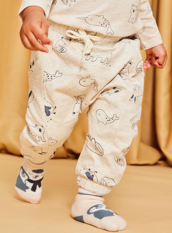 Off white animal print pants DASERGIO / 22H1BGY3PANA001