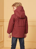 Burgundy RAINCOAT LINIDAGE / 24H3PG61IMP501