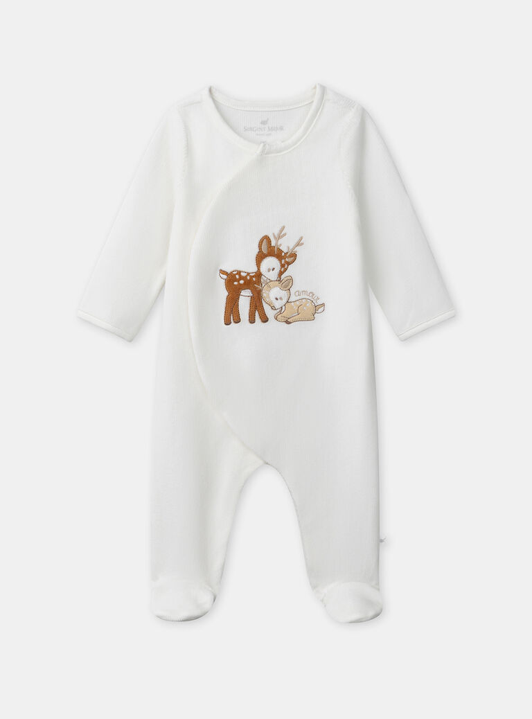 Off white BABYGROW NOUGAT / 25H0NM21GRE001