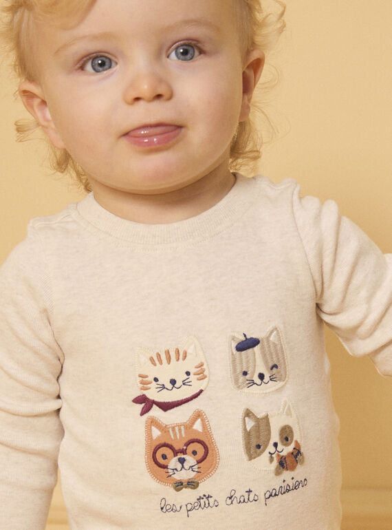 Heather beige BODYSUIT LAKENNY / 24H1BGM1BODA011