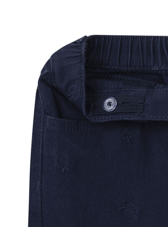 Navy PANTS NOCARGETTE / 25H2PFP1PAN070