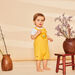 Short yellow overalls