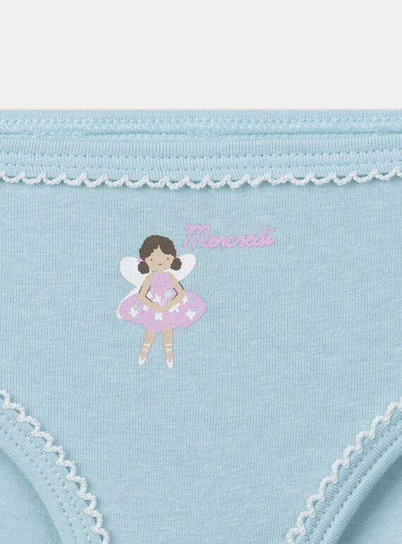 Pale rose BRIEFS / PANTY RIB NEJAZETTE / 25H5PFC4SLR301