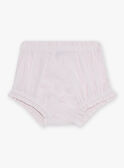 Baby girl formal dress and bloomer CAJUSTINE / 22E1BFH1ROB301