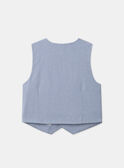Water blue WAISTCOAT MREGILAGE / 25E3PGL2GSM213