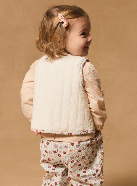 Off white CARDIGAN WHITHOUT SLEEVES MABRUNE / 25E1BF71CSM001