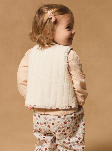 Off white CARDIGAN WHITHOUT SLEEVES Off white CARDIGAN WHITHOUT SLEEVES MABRUNE / 25E1BF71CSM001