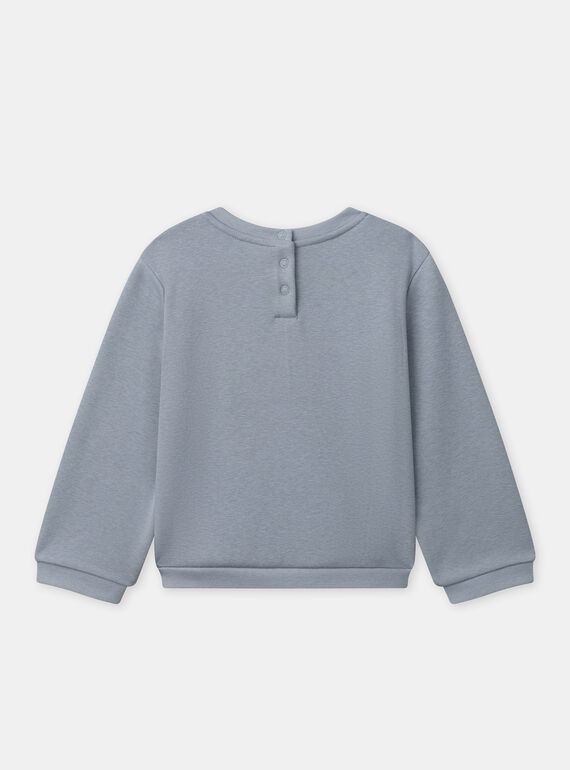 Sky blue SWEAT SHIRT NRASWETTE / 25H2PFV1SWE216