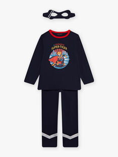 Pyjama disguise superhero blue night child boy CYJAMAGE2 / 22E5PGE1PYT705
