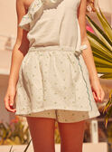 Ivory MINI SHORT SKIRT KLIJUPETTE / 24E2PFR1JPS005