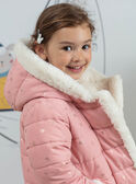 Baby girl pink reversible jacket BLODOUETTE1 / 21H2PFD1D3ED300