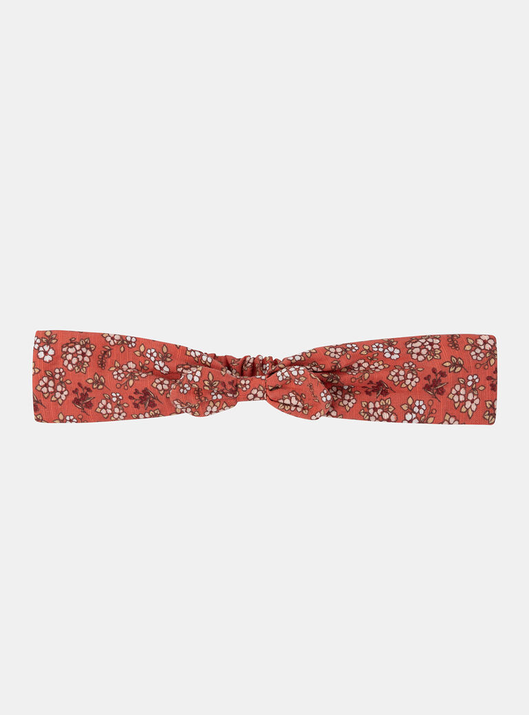 Elasticated papaya headband Elasticated papaya headband KROBAETTE / 24E4PFE1BANE405