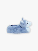 Blue 3D wolf slippers GRYLOUAGE / 23F10PG81PTD208