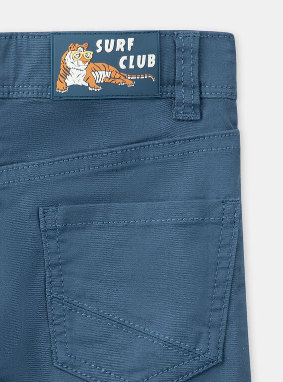 Navy PANTS KROCHERAGE / 24E3PGE2PAN714