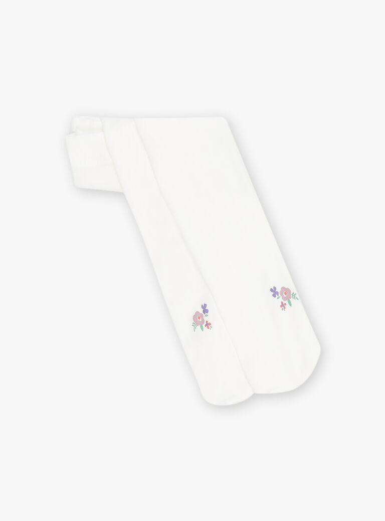 Ivory foam tights FAFIA / 23E4BFI1COL005