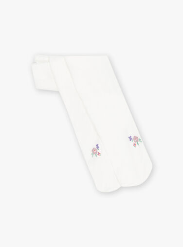 Ivory foam tights FAFIA / 23E4BFI1COL005