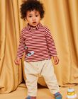 Long sleeve striped T-shirt DAPARCELS / 22H1BGX1POLF512