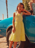 Pale yellow DRESS KLIBROETTE / 24E2PFR2ROB103