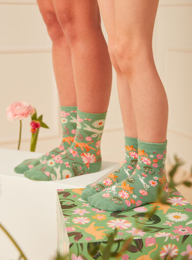 Green SOCKS KOSSETTE / 24E4PFP1SOQG606