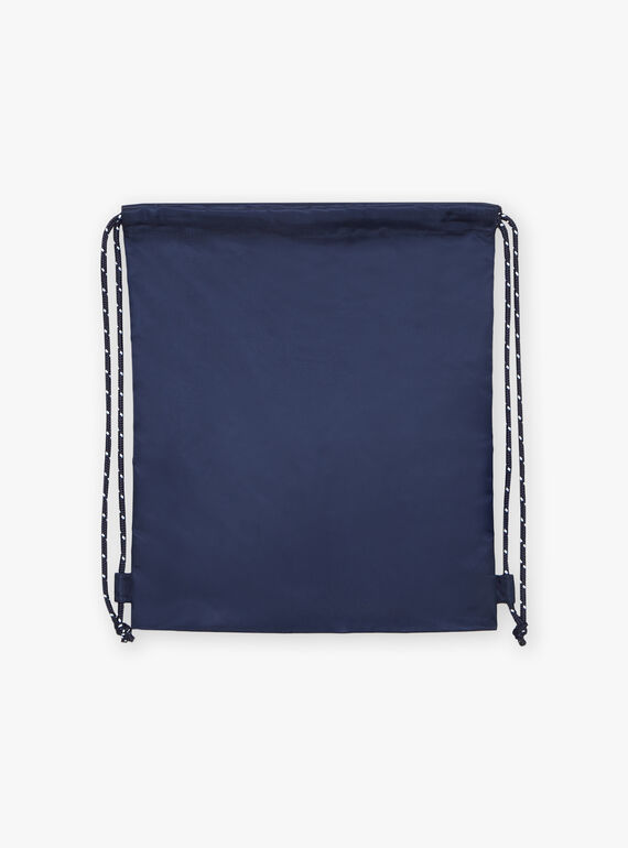 Blue and white striped backpack FRYSACAGE / 23E4PGL1BES070