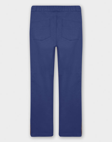Child girl blue milano pants CLOPINETTE1 / 22E2PFF1PAN070