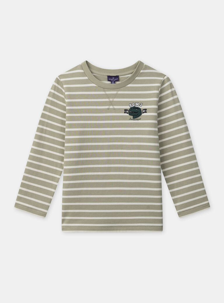 Green TEE SHIRT LS Green TEE SHIRT LS NIRAGE / 25H3PGL1TMLG607