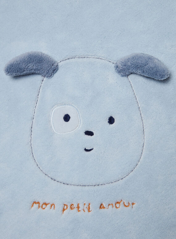 Blue and white blanket birth boy BONNO / 21H0AG41D4P219