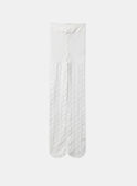 Off white TIGHTS MOMOUETTE / 25E4PFJ1COL001