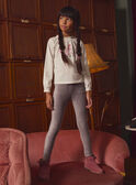 Grey LEGGINGS (bottom) LADEGETTE / 24H2PFQ1LG940