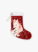 Red velvet Christmas sock GRUDETTE / 23H4PFG1ACD050