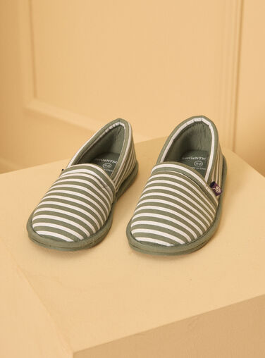 Kaki SLIP-ON SLIPPERS Kaki SLIP-ON SLIPPERS LITOFLAGE / 24F10PG31D0B604