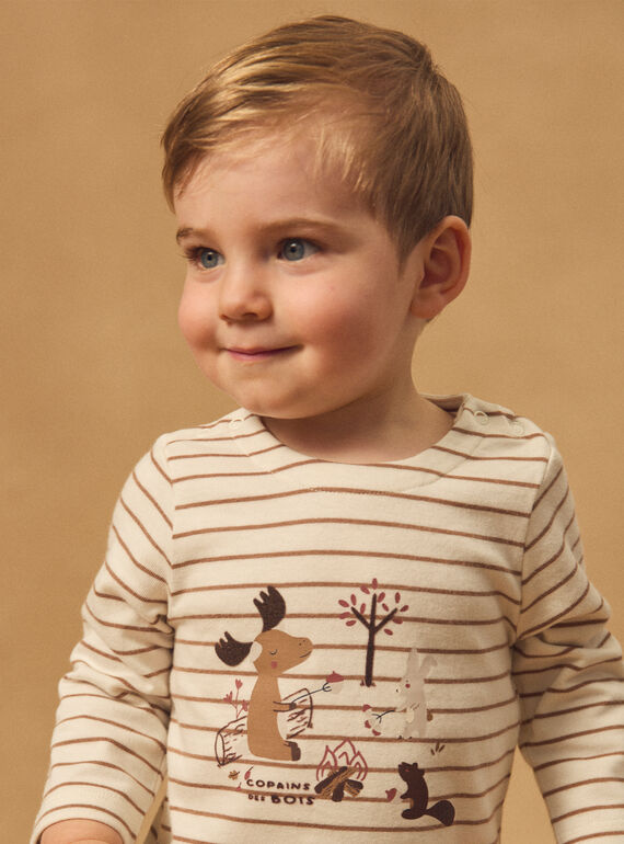 Ivory TEE SHIRT LS NAMAXIME / 25H1BGT1TML005