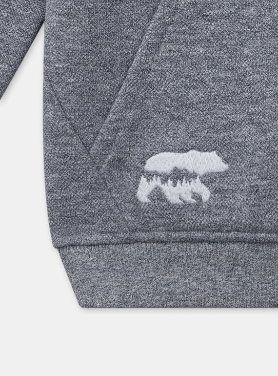 Heathered blue SWEAT SHIRT LYBOCAGE / 24H3PGO1SWE222