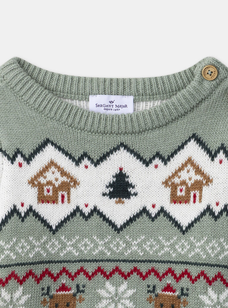 Green PULLOVER NAZOZO / 25H1BG61PULG610