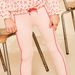 Pink legging with crossed waist